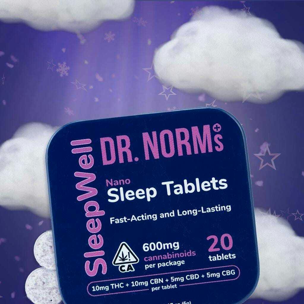 Dr. Norm's - SleepWell CBN Sleep Tablets 600mg at Goldenhour Collective - Point Arena