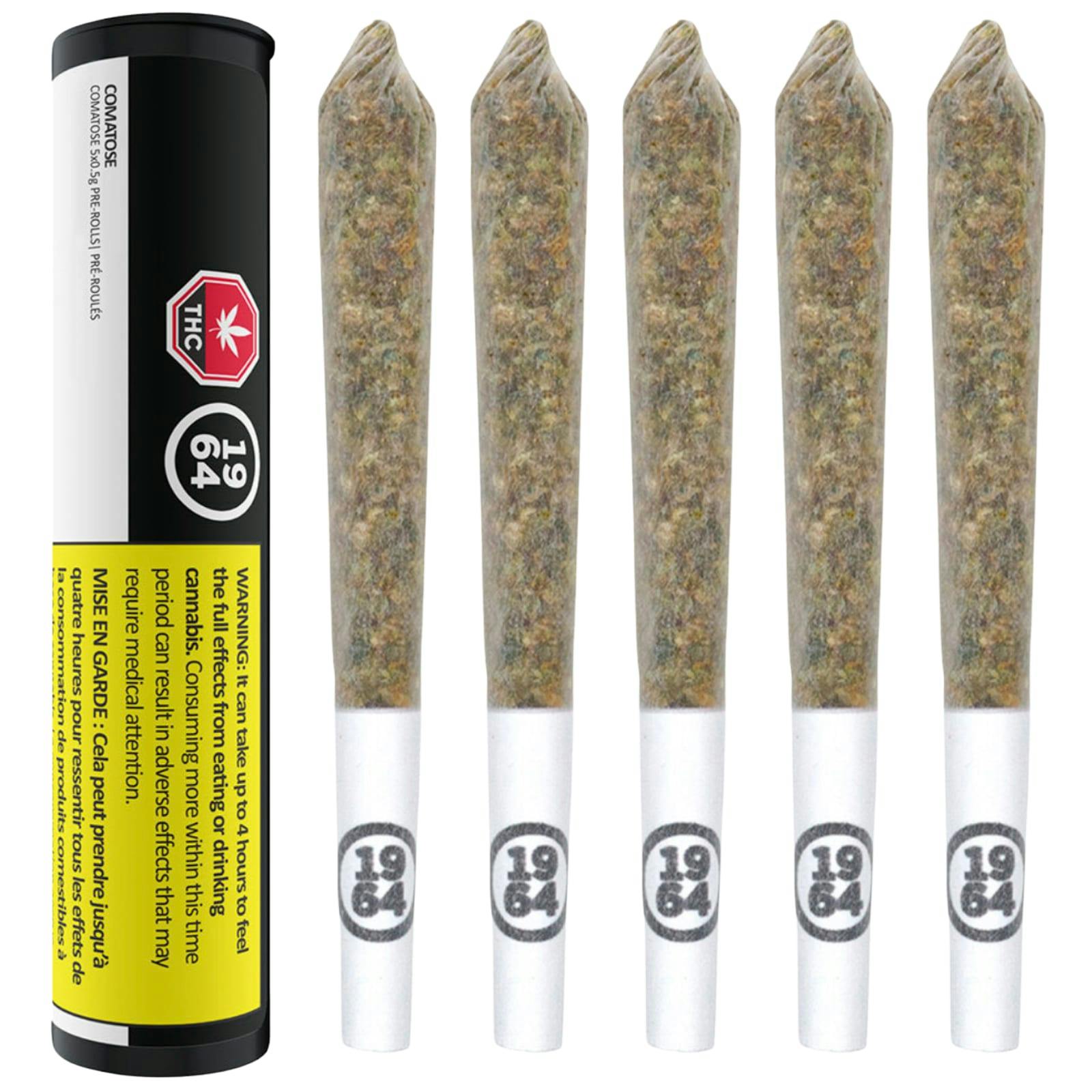 Comatose Pre-Rolls 5 PACK 5x0.5g PR001