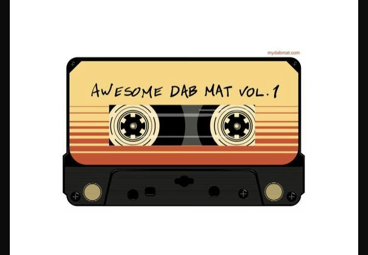 Mix tape dab mat