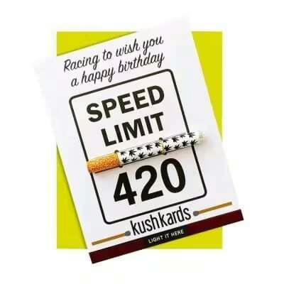 KUSHKARDS One Hitter Card - 420 Birthday