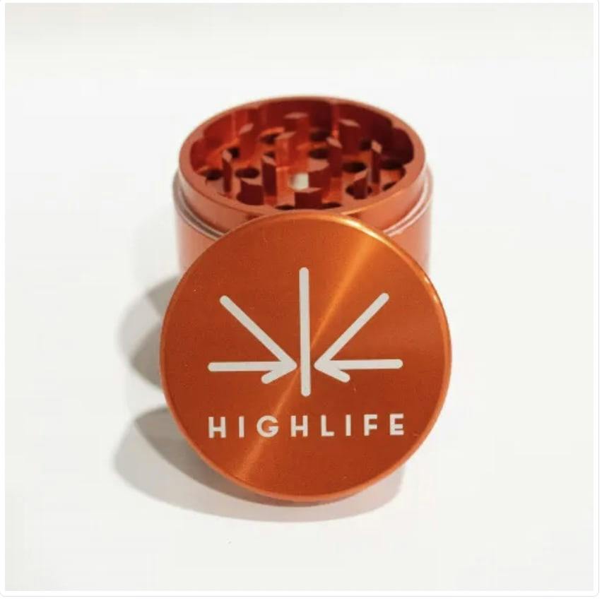 Highlife - Grinder 4-Piece - Orange