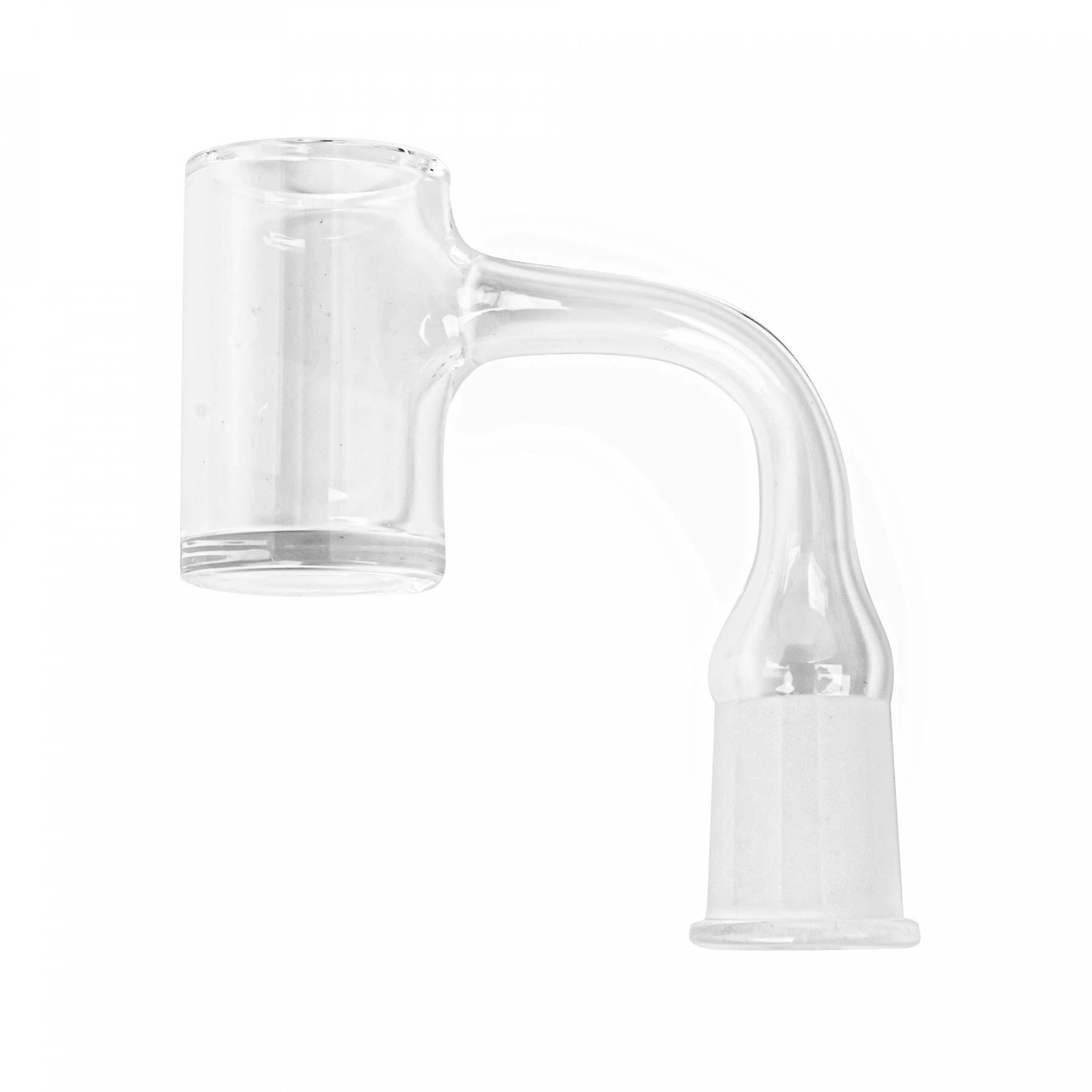 GEAR Premium Quartz 14mm Female 90 Degree Seamless Thick Botom Banger W/Beveled Edge