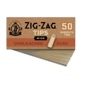 Zig-Zag Unbleached Wide Tips