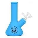 5" Beaker Silicone Bong - Blue