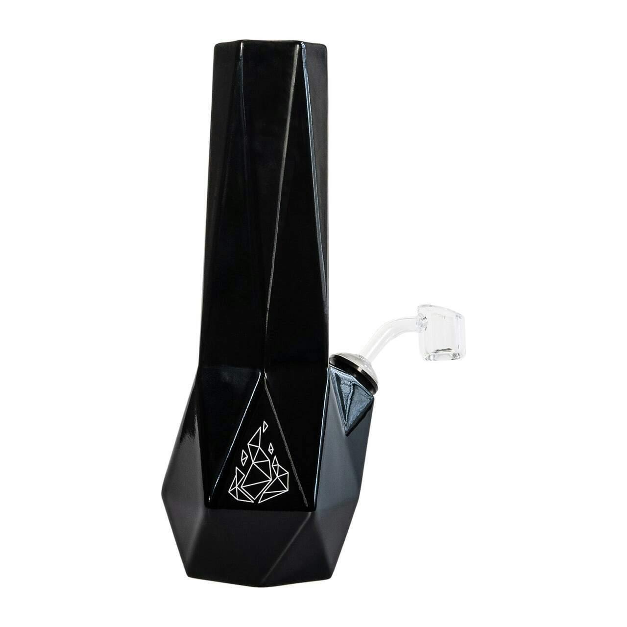BRNT Hexagon - Ceramic Waterpipe - BLACK
