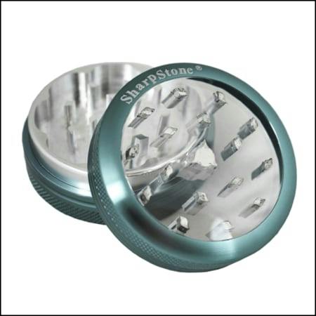 SHARPSTONE GRINDER - CLEAR TOP - 2 PCS Black