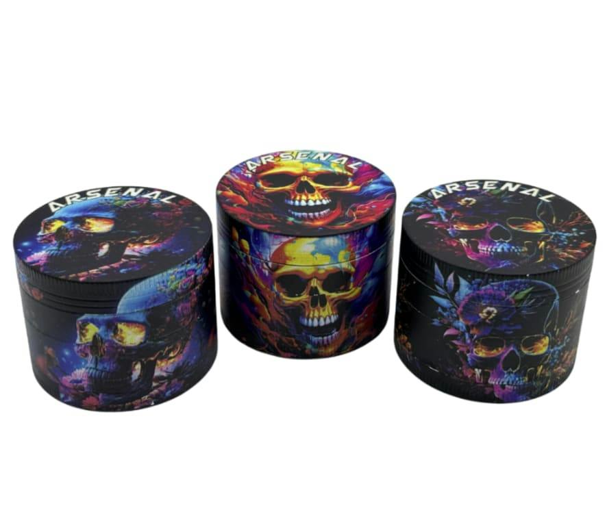 Arsenal 4-Pc Grinder 55mm - Mushroom Mania