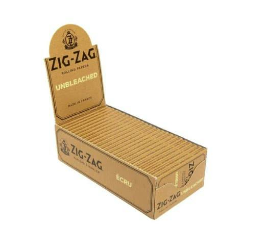 Zig Zag Rolling Papers - Unbleached Single Wide
