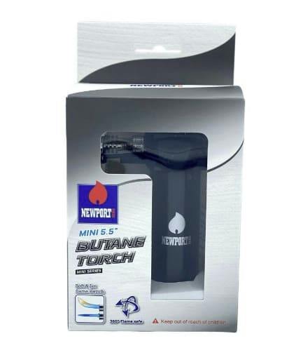 Newport 5.5" Mini Torch Lighter - SMKA - Green