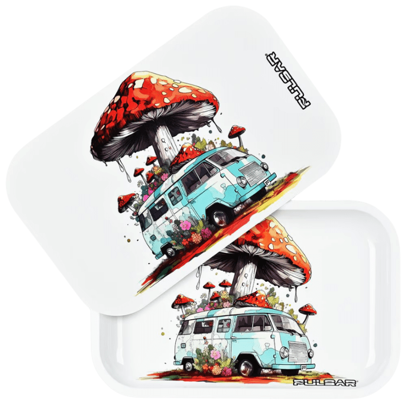 Pulsar Pop Up Camper Metal Rolling Tray w/ Lid