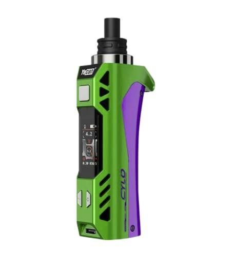 Yocan Cylo Wax Vaporizer - Green-Purple