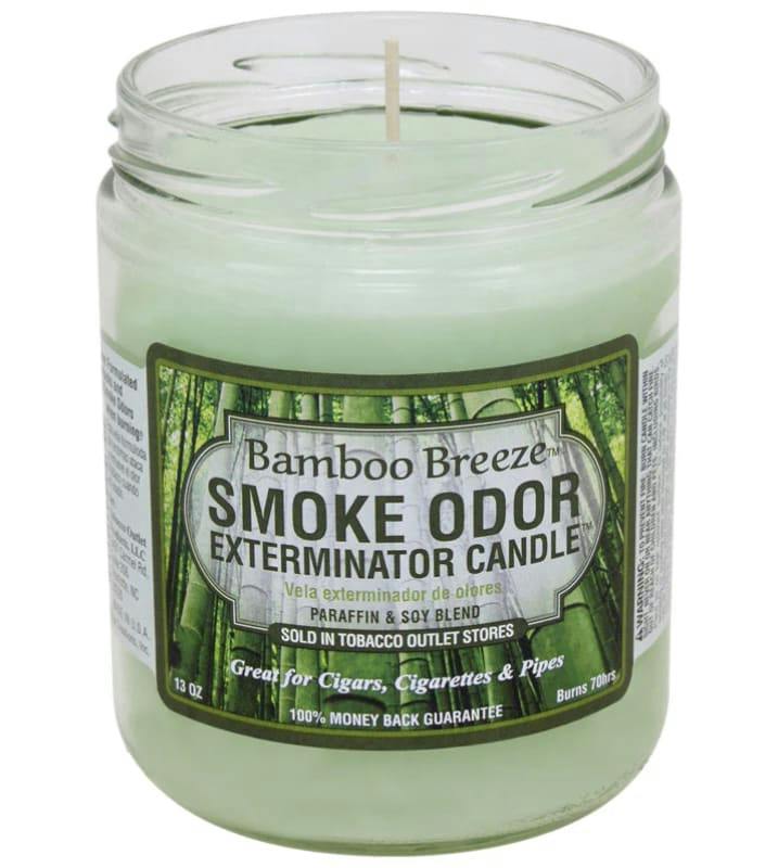 Smoke Odor Eliminator Candles - Bamboo Breeze