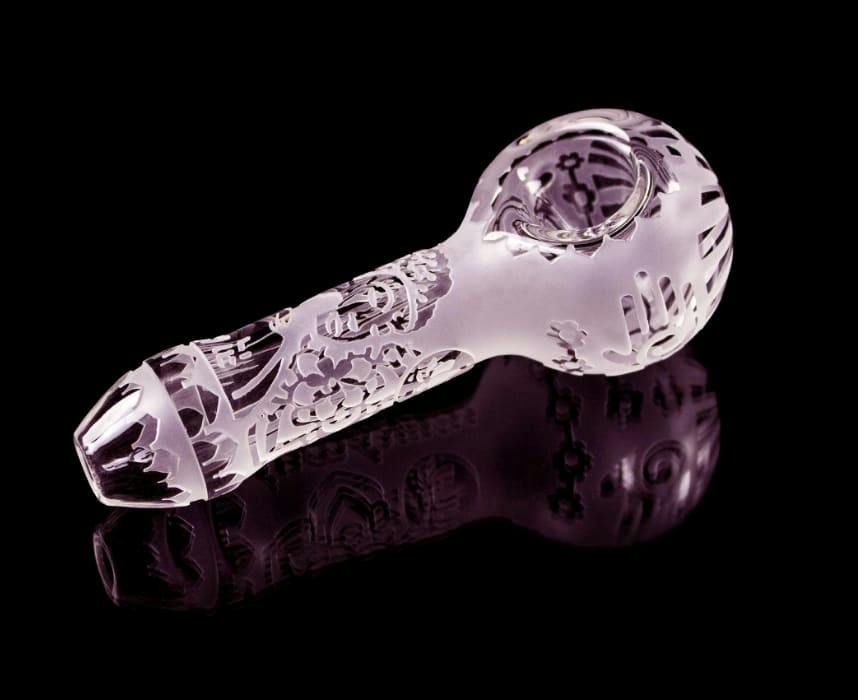 Buddha Hand Pipe - Pink