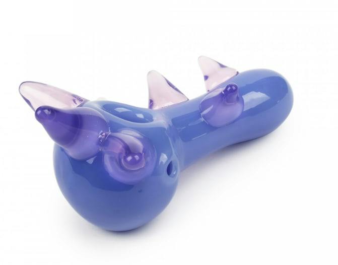 4.5" Spike Hand Pipe Purple