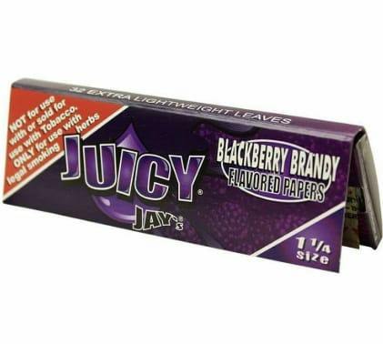 Juicy Jays 1 1/4 Rolling Papers - Blackberry Brandy