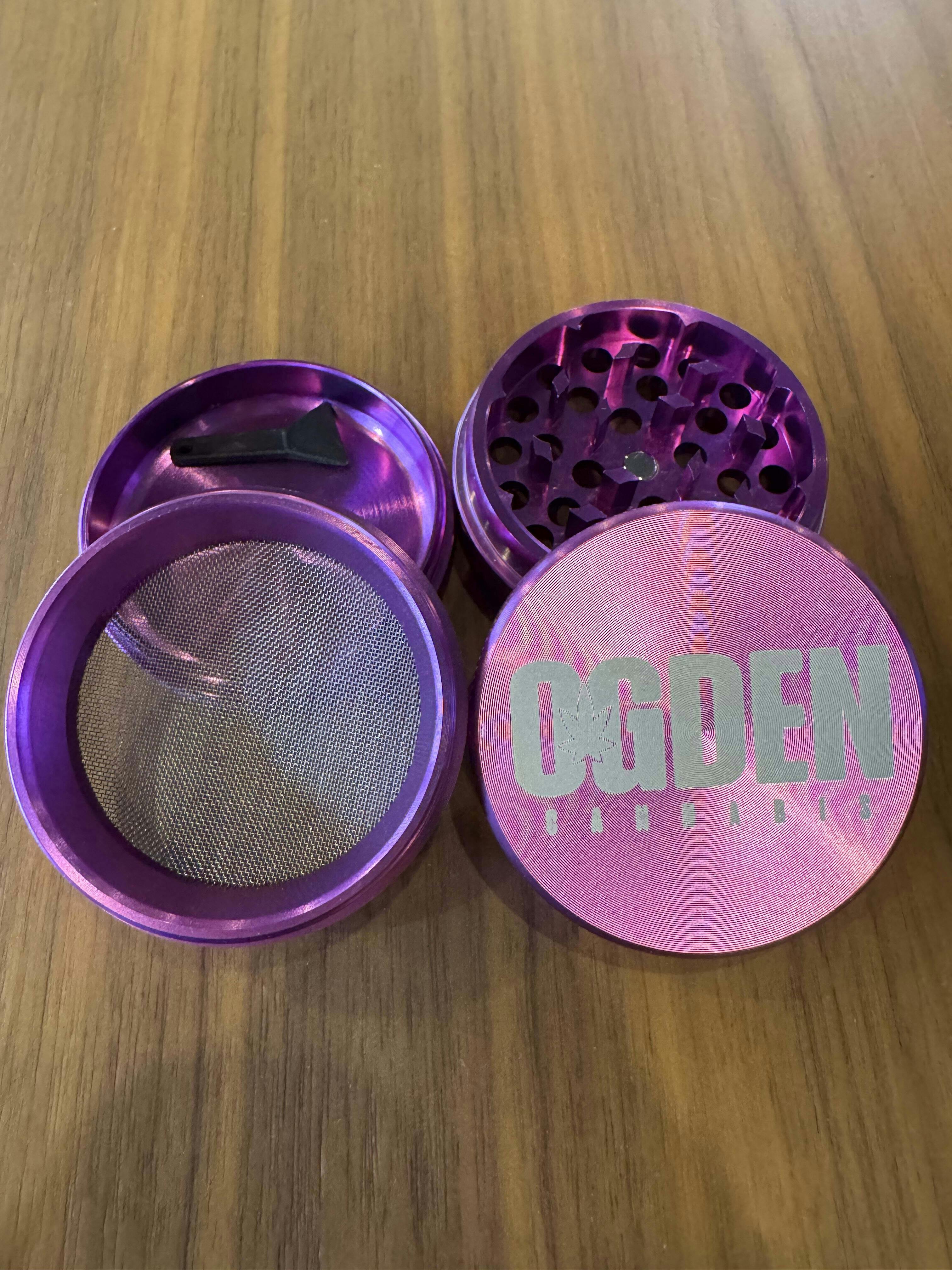 Ogden Cannabis Grinder - Purple