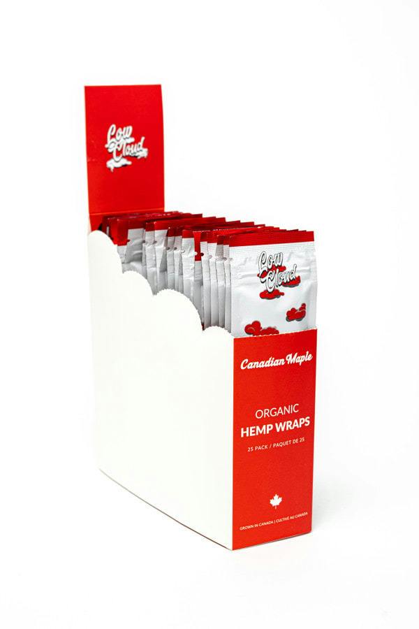 Canadian Maple Organic Hemp Wraps by Low Cloud