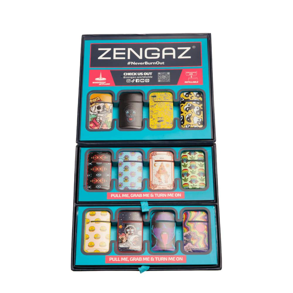 Zengaz Wing Jet Rubberized Cube Lighters