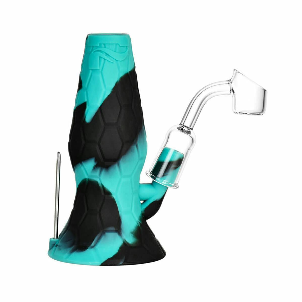 Teal & Black