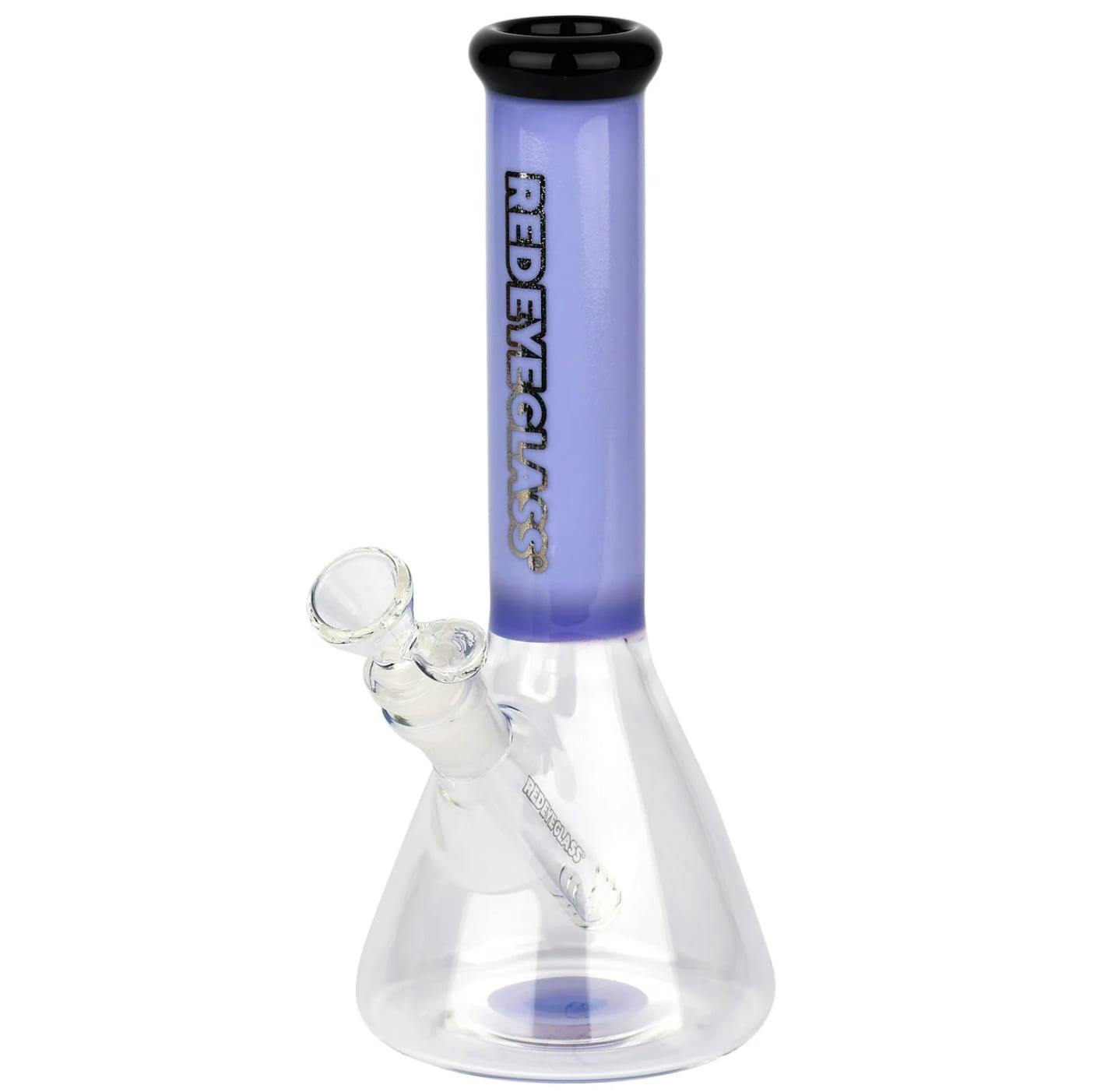 Red Eye Glass - 9.5" Nollie Beaker Tube - Purple
