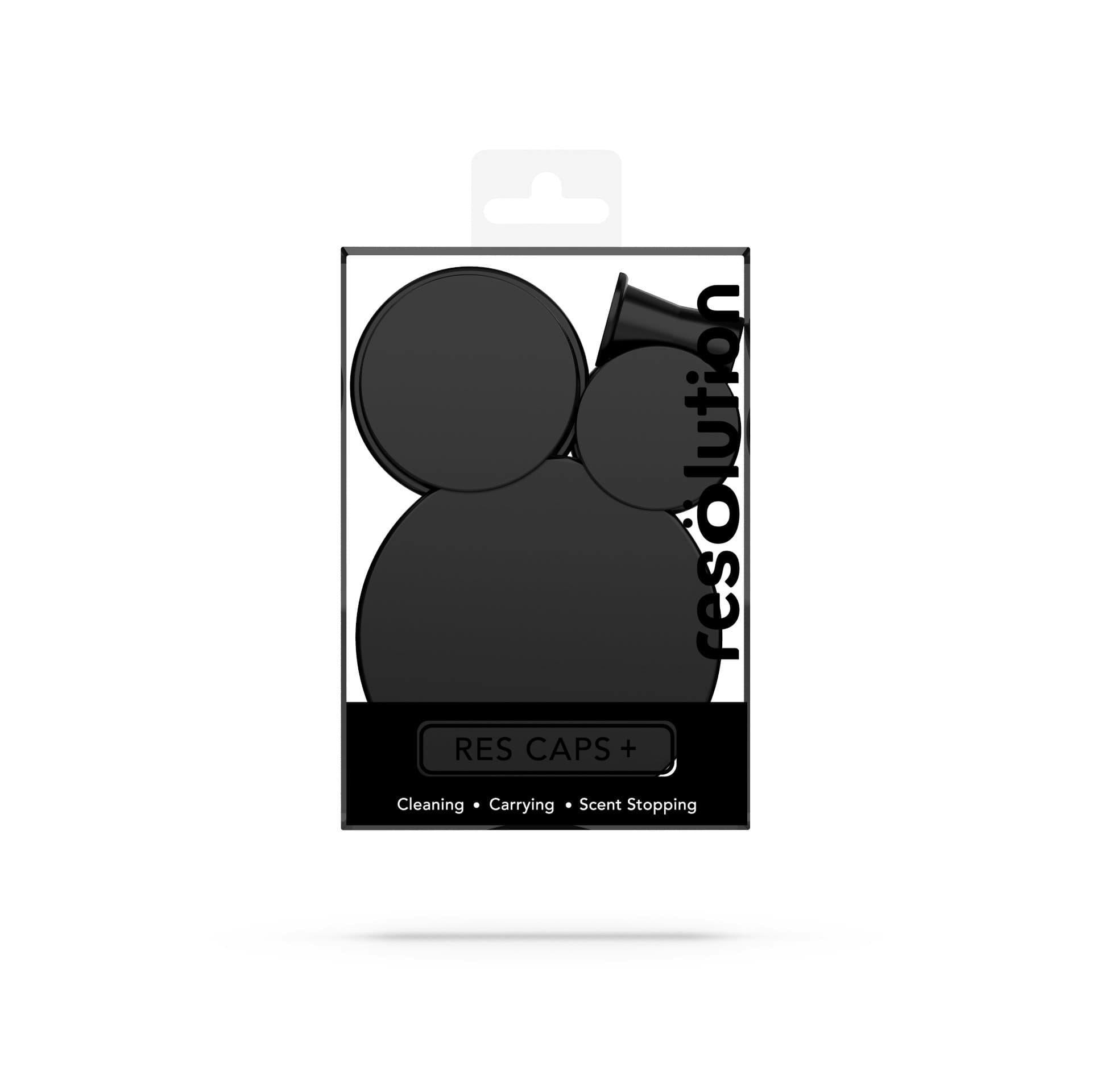 ResOlution - Silicone "Res-Caps" for Cleaning - Black