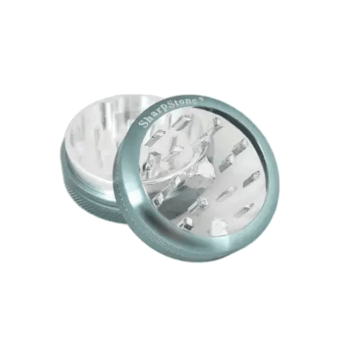 Silver Sharpstone 2 Part Grinder