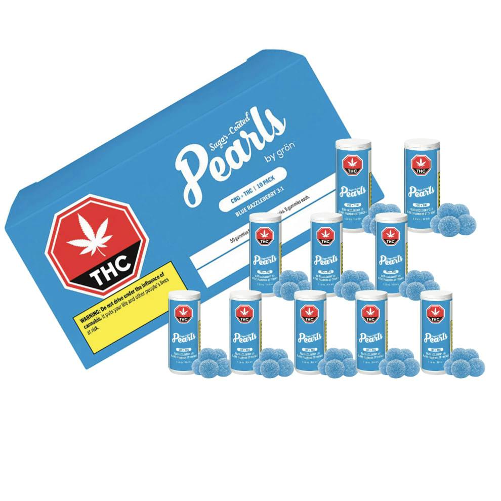 (10X)Blue Razzleberry 3:1 CBG/THC 10x5pack