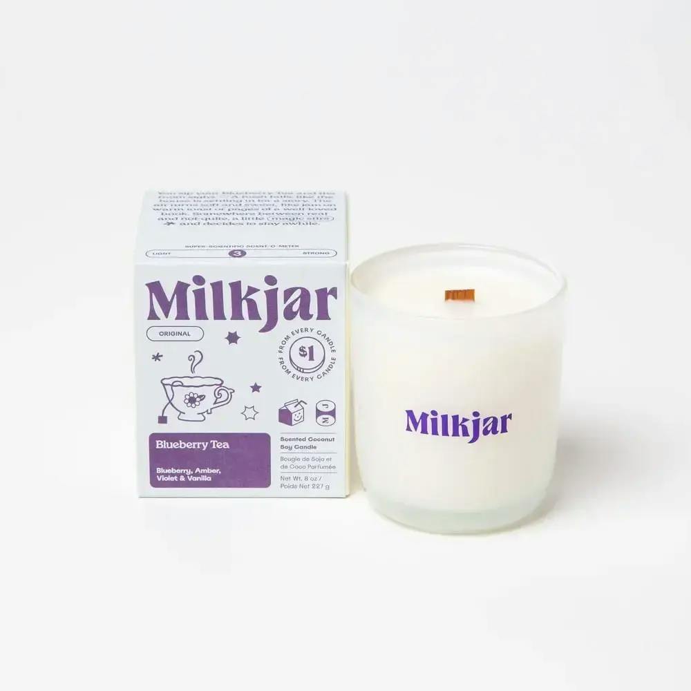 Blueberry Tea 8 oz Candle