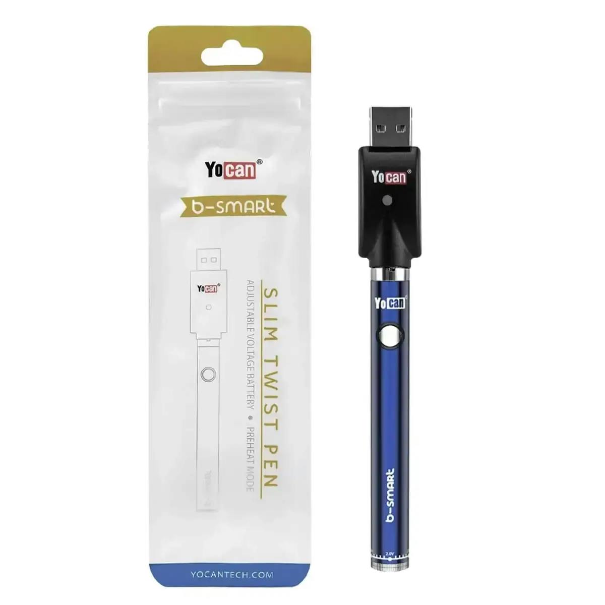 b-smart 320mAh Twist 510 Battery by Yocan - Blue