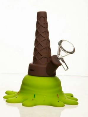 4" Ice Cream Silicone Dab Rig