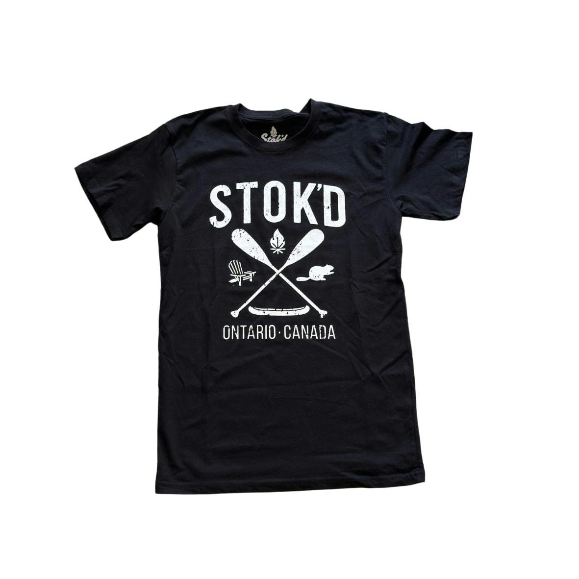 Stok'd | T-Shirt Paddle Logo | Small