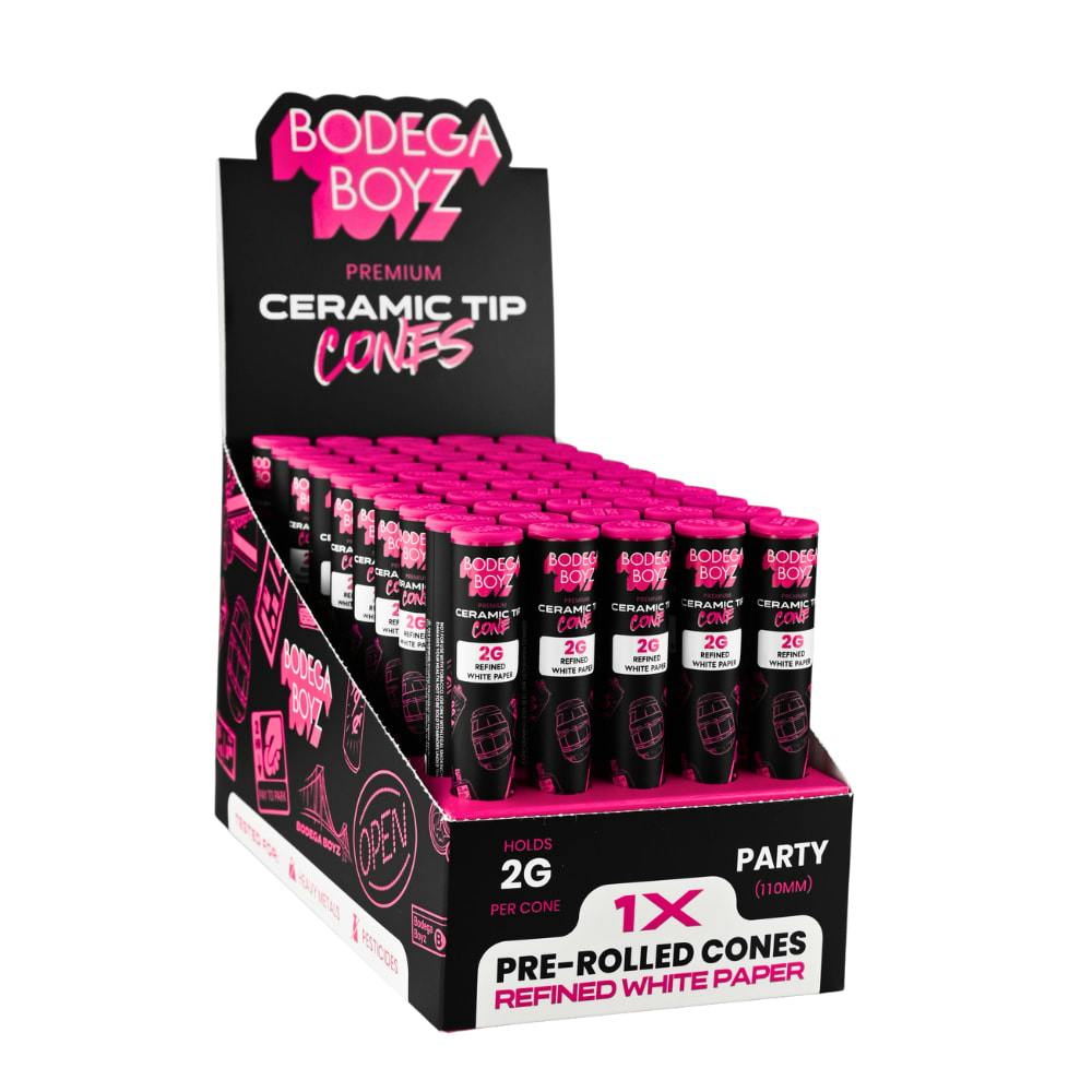 Bodega Boyz Classic White 2.0g Ceramic Tip Cones