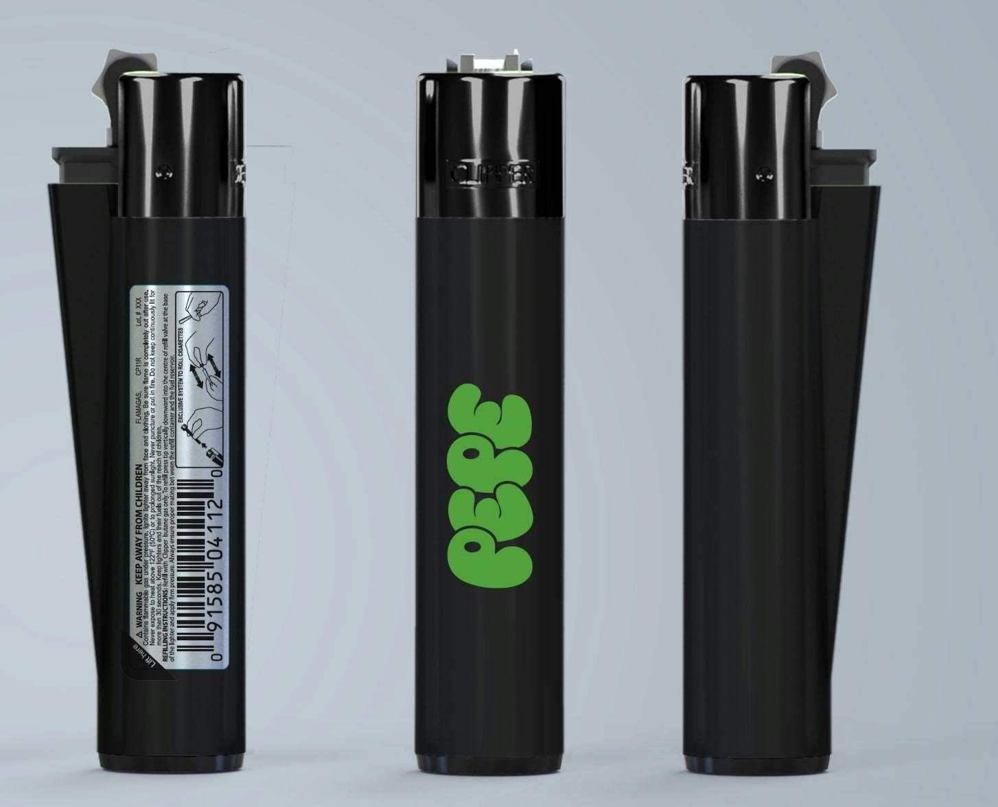 PEPE Clipper Lighter