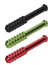 Small Anodized One Hitters (Pipes) - Green