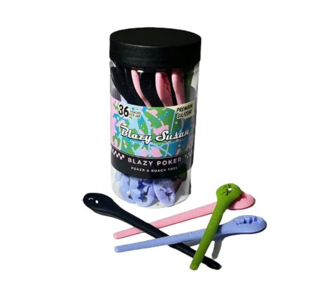 Blazy Susan Silicone Poker and Roach Tool