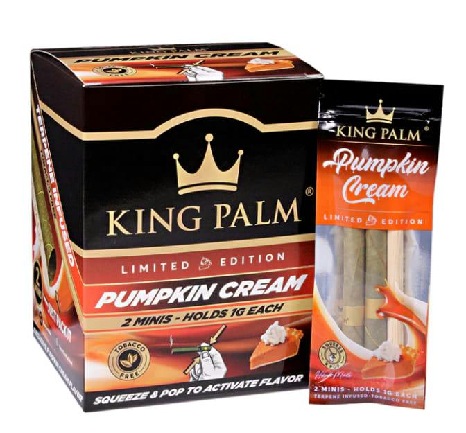 King Palm Mini Pumpkin Cream 2pk