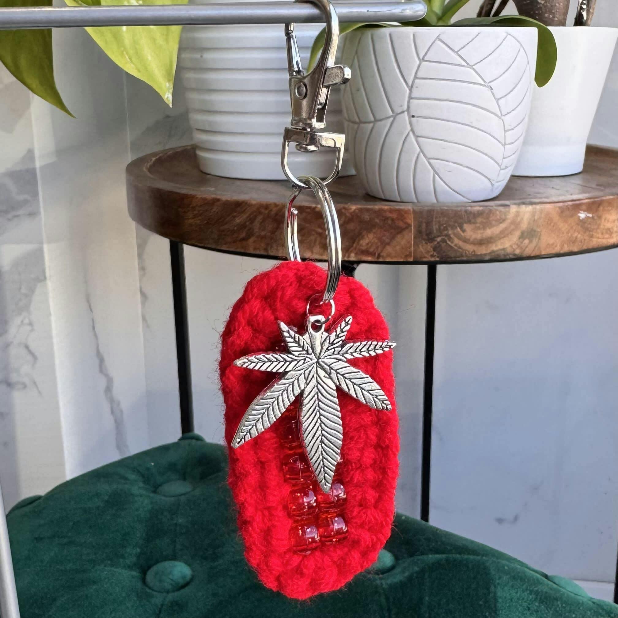 Red Fidget Keychain