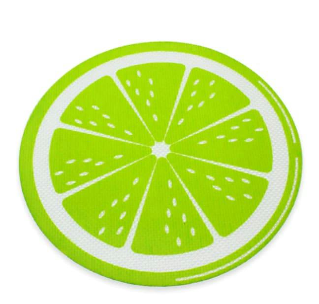 Lime 8" Silicone Dab Mat