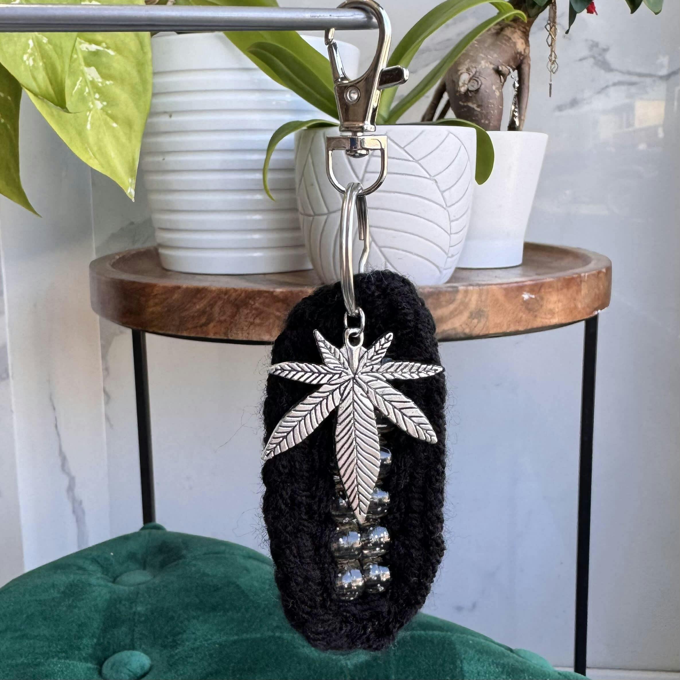 Black Fidget Keychain