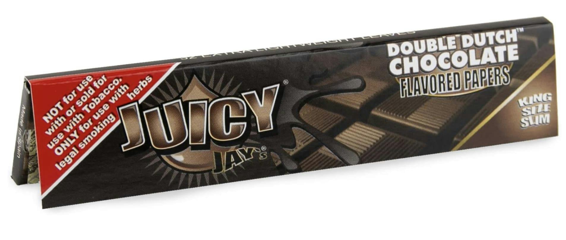 Double Dutch Chocolate King Size Slim JUICY JAY'S Flavoured Papers