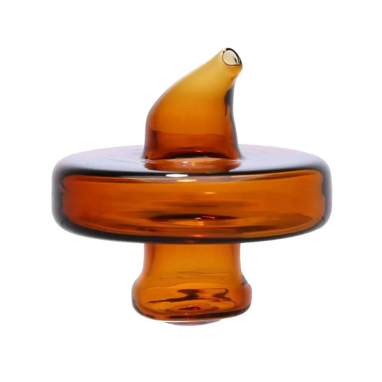 Amber - Glass UFO Carb Cap
