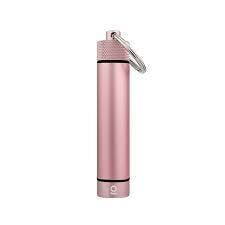 Aluminum Storage Keychain - rose gold