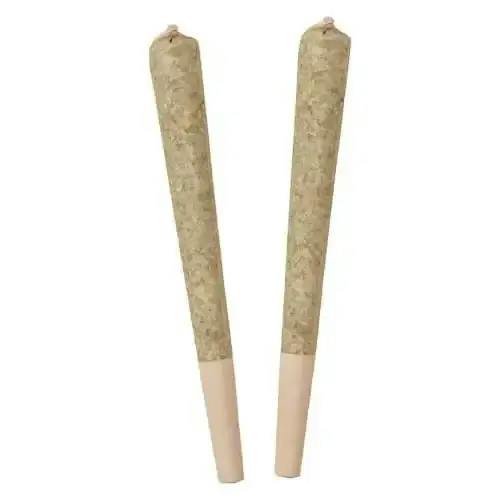 Blueberry 2 x 0.5g Distillate Infused Pre-Rolls