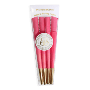 BEAUTIFUL BURNS POWER PINK- 8 PACK CONES