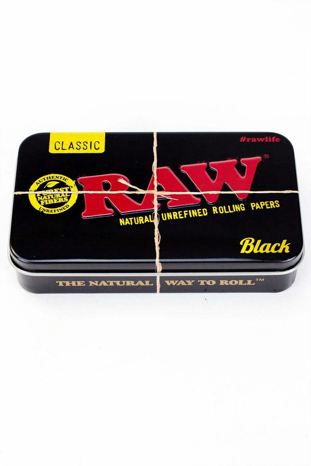 Raw : Aluminum Tin - Black