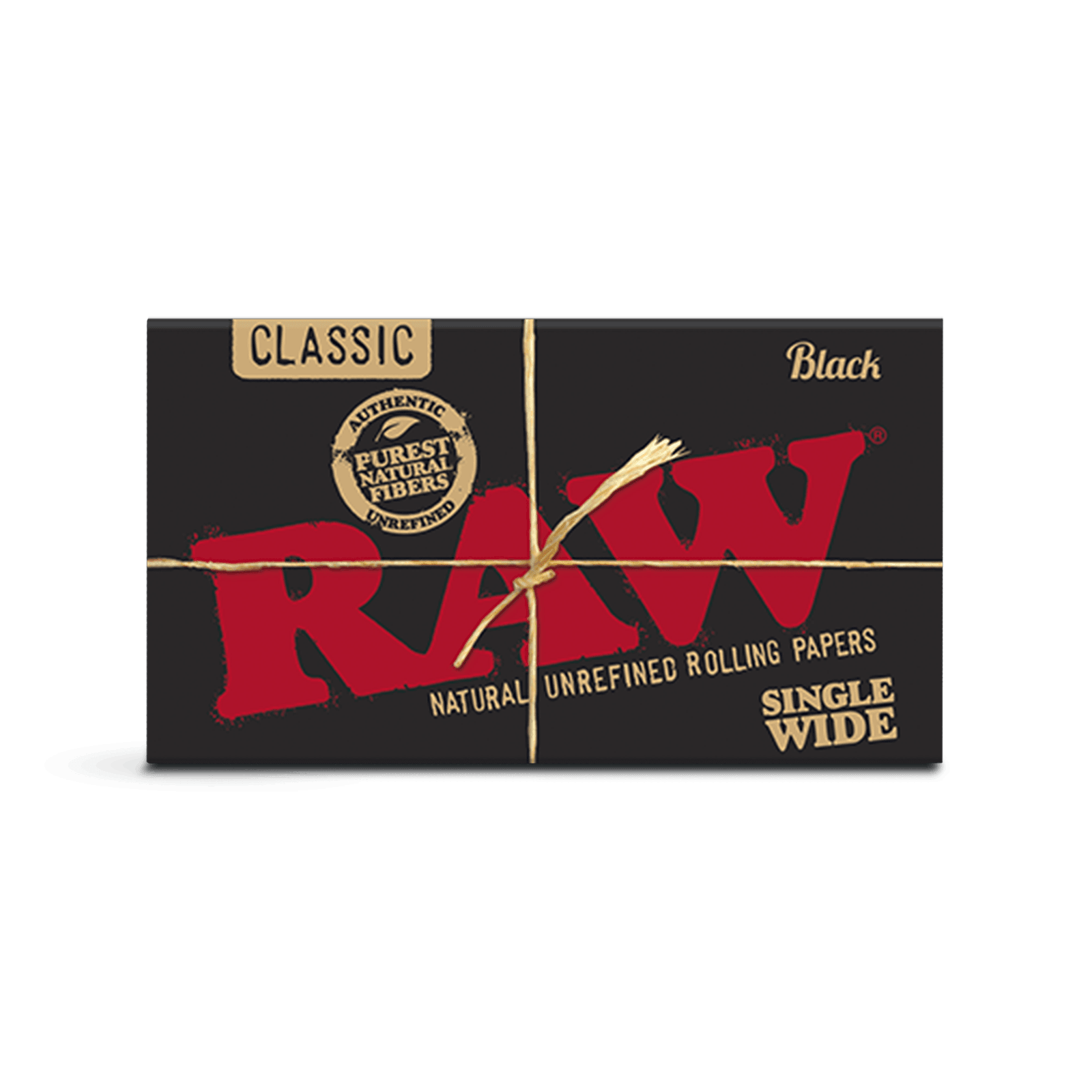RAW - Black Single Wide Papers