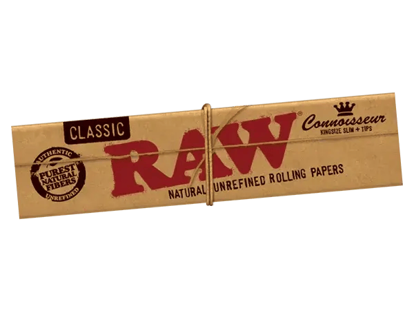 RAW - Classic King Slim Connoisseur (Papers+Tips)