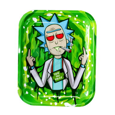 Rick The Police Metal Rolling Tray - Large