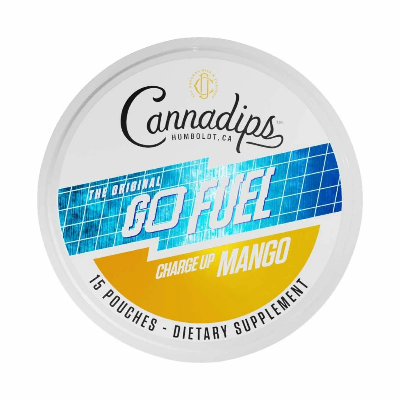 Cannadips Mango GO CBG Pouches
