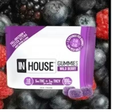 Wild Berry | In House |5:1 THC/THCV 5mg (100mg) at Canna Retreat Recreational Dispensary